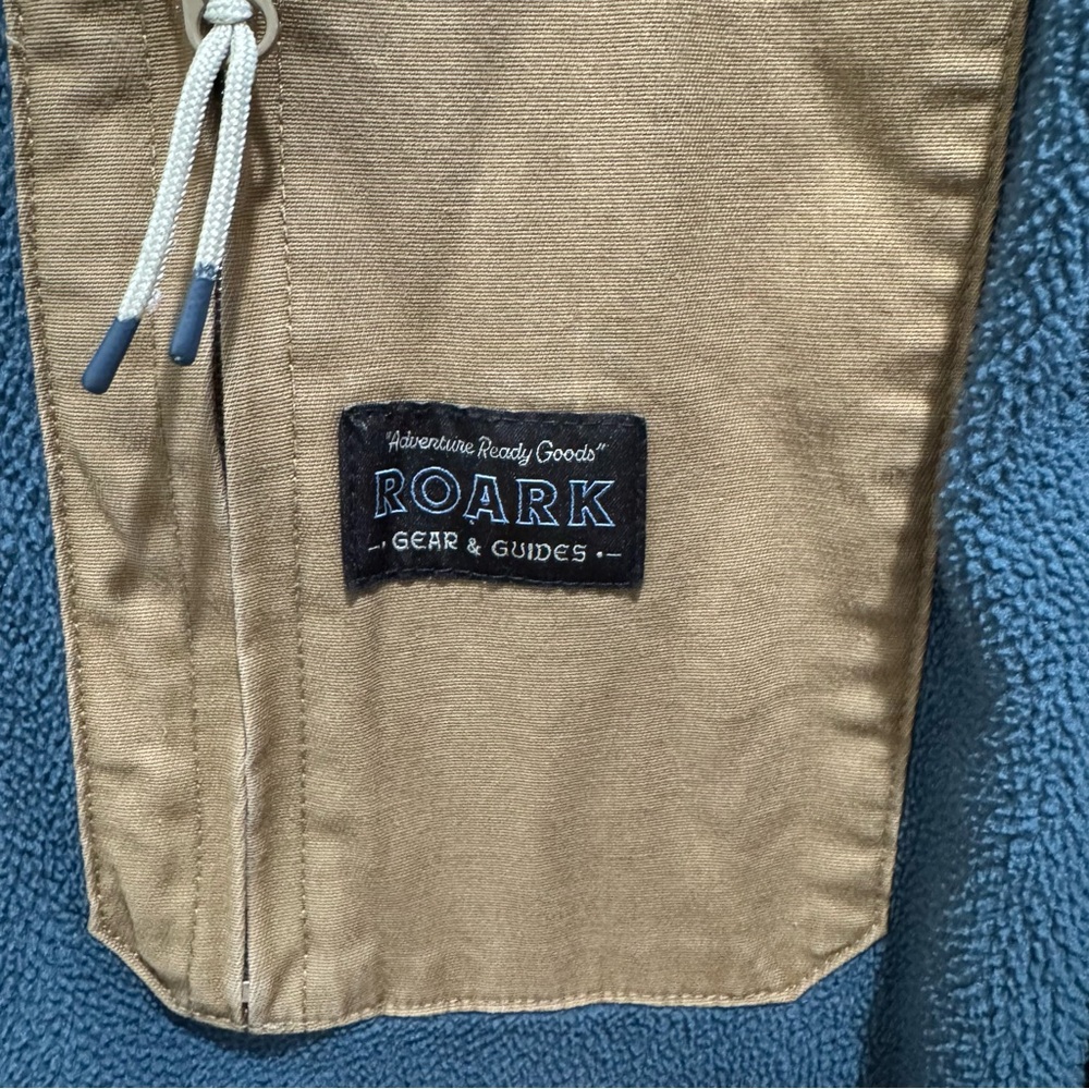 ROARK “Adventure Ready Goods” Colorblock Fleece Jacket – Men’s Small - Picture 2 of 8